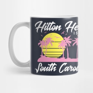 Hilton Head Island South Carolina (White) Mug